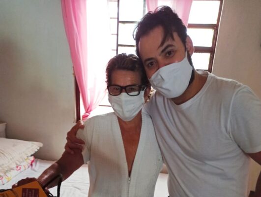 Ganhadora do sorteio do Sindico