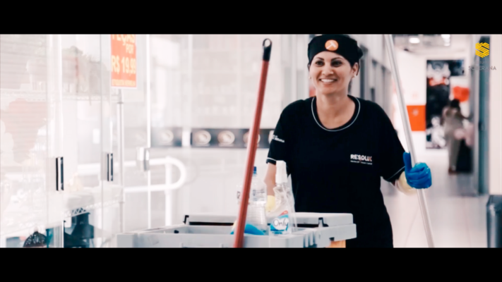 Carrinho de limpeza Resolux